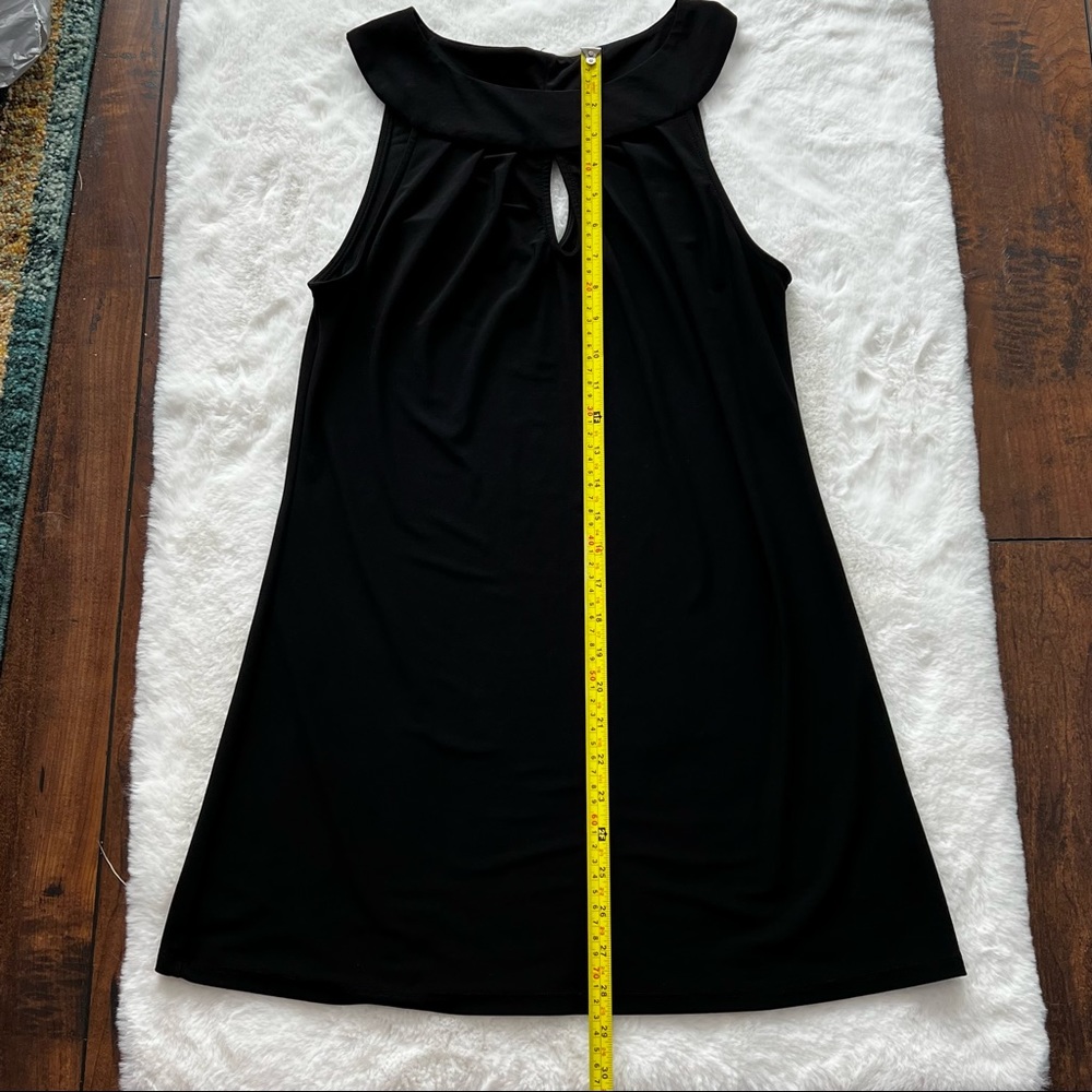 White House Black Market Sleeveless Top Keyhole Front and Back Black Sz S - Picture 16 of 16